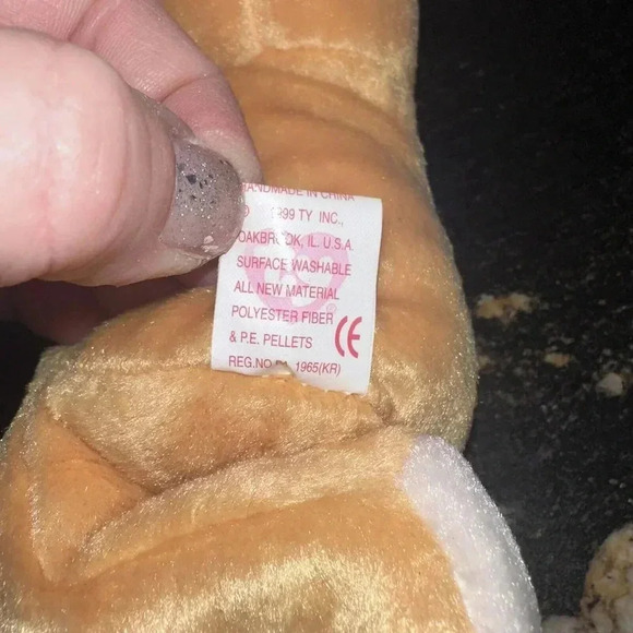 MINT CONDITION! “Hope” the praying TY Beanie Baby, 1998, P.E. Pellets, 5th Gen - Picture 11 of 12